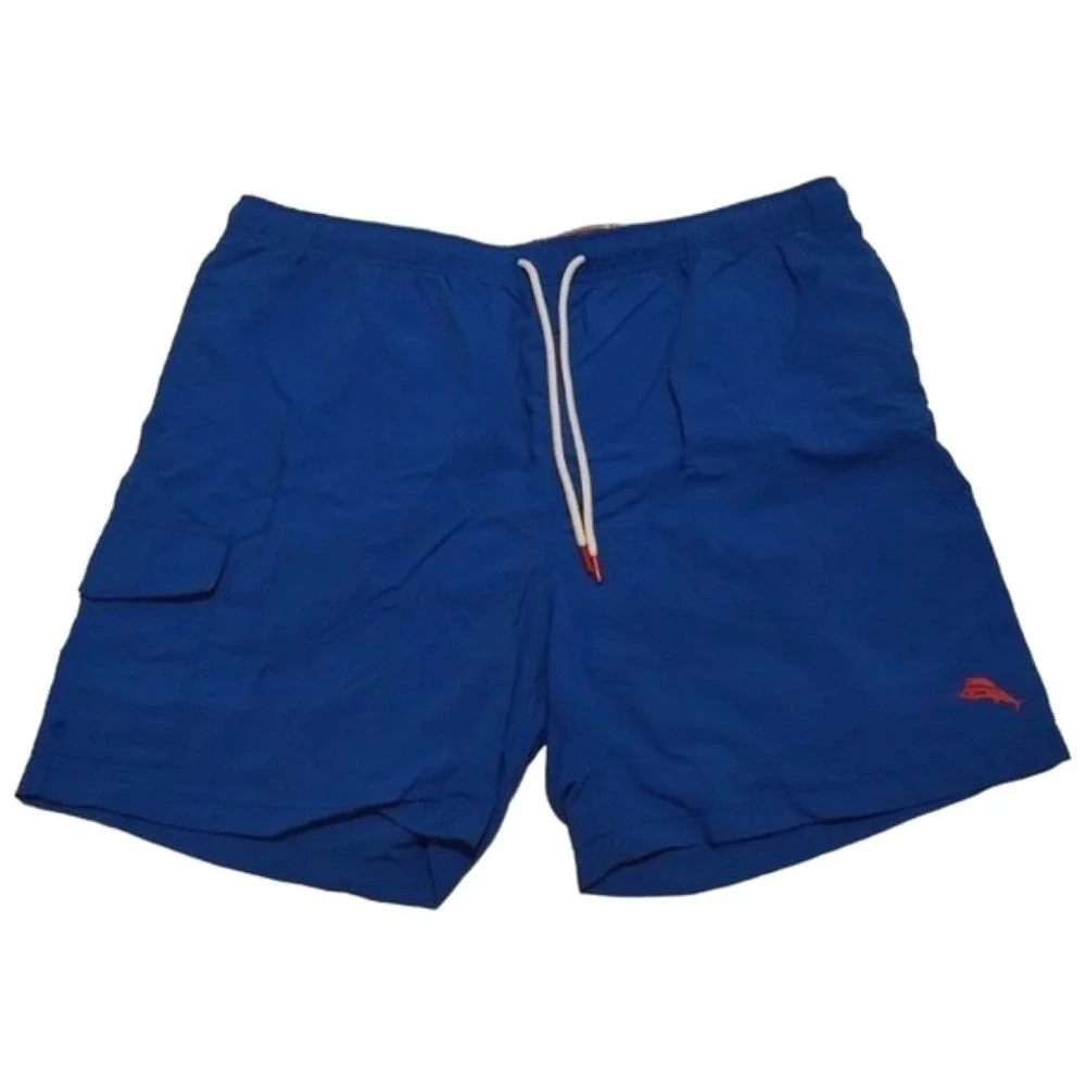 Tommy Bahama Men's Board Shorts Size XL Blue Lightweight Surfing‎ Summer Beach